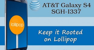 Keep Root AT&T Galaxy S4